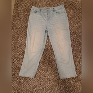 Womens Capri length jeans